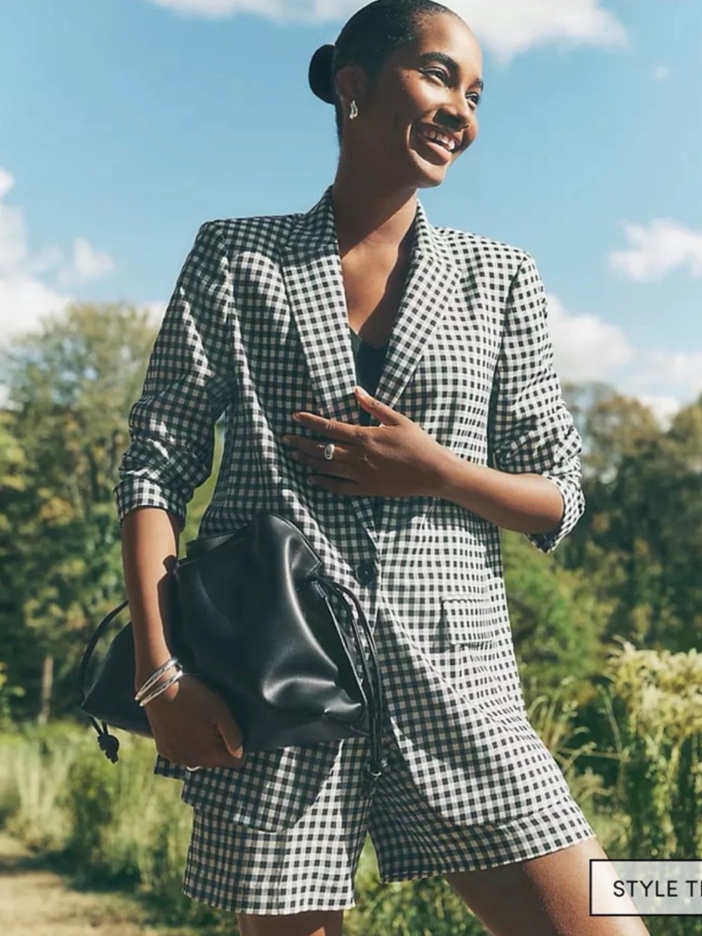 Ann Taylor - Gingham suit - size 2P